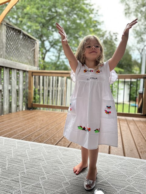 The real photo Ayla's character was made from